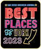 San Diego Business Journal 2023 Best Places to Work Award Badge